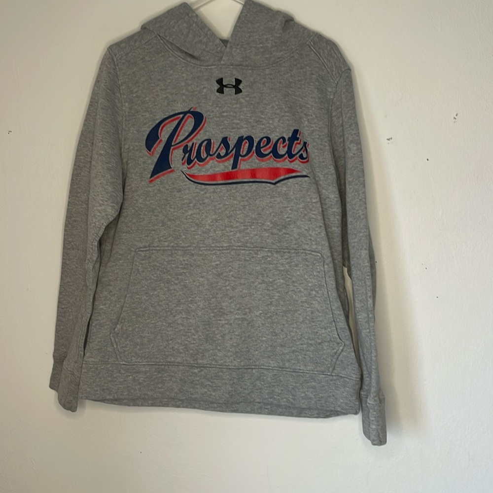 Under Armour Boys Gray Hoodie